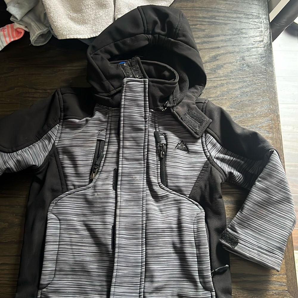 Boys Jacket with Detachable Hood. Size 4.